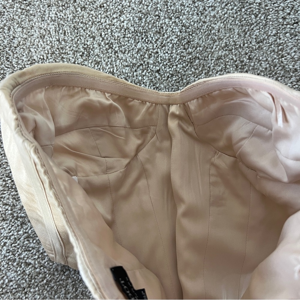 Bardot Cream Ivory Bustier Top Size Medium - Picture 8 of 9